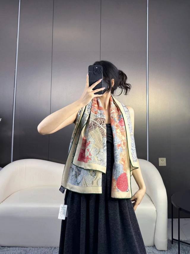 Yearly Store Release, Returning To Nature. 140 Cm Double-Sided Same-Color Cashme