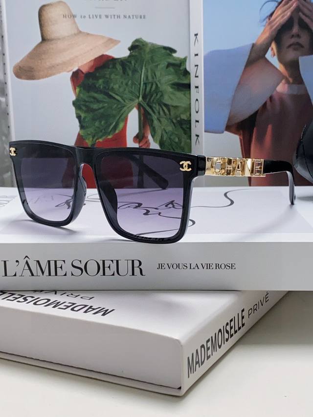 Chanel 2025 New Trend-Setting Fashion Square Frame Sunglasses Comfortable To Wea