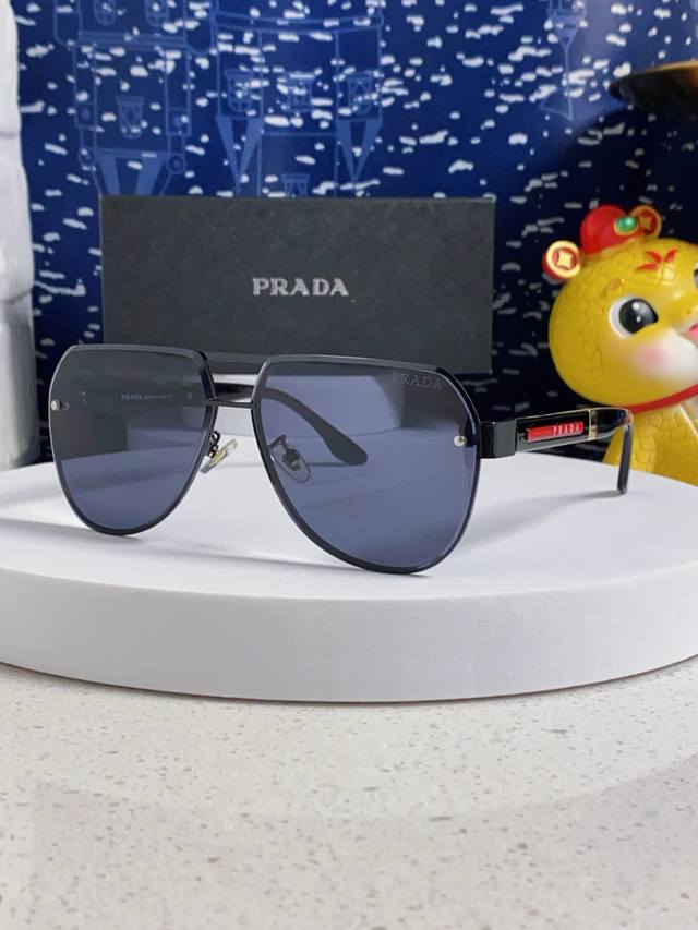 Prada 2025 New Fashion Sunglasses Elegant And Luxurious Uv Protection Shade Sung
