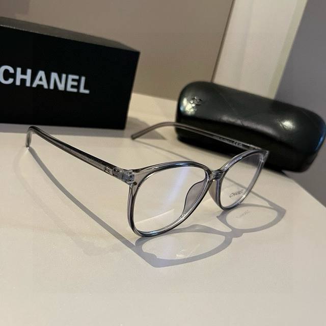 Chanel Optical Glasses, The Ultimate No-Makeup Look. The Iconic Chanel Black Fra