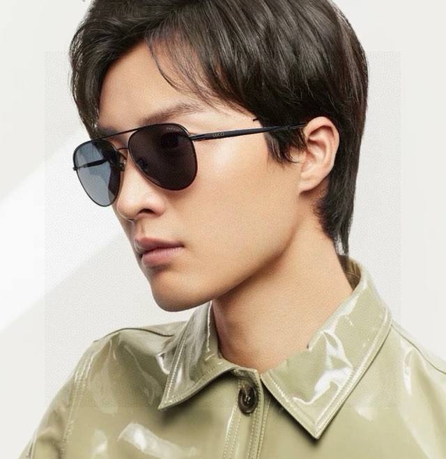 Gucci High-Quality Unisex Sunglasses With Imported Polaroid Polarized Lenses, Fr