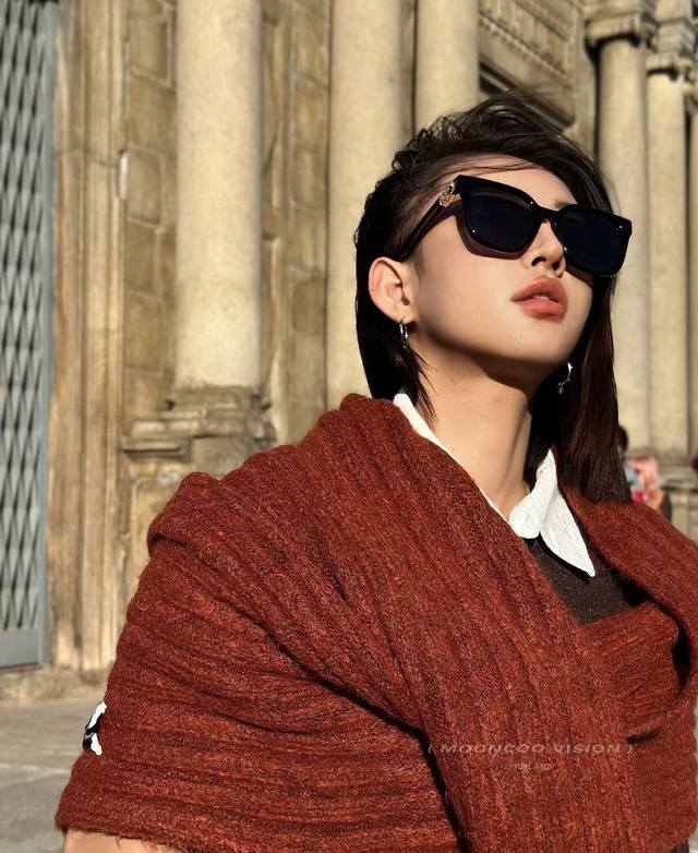 Dior 2025 New Spring Collection, Trendy Bestseller, Fashionable Square-Frame Sun