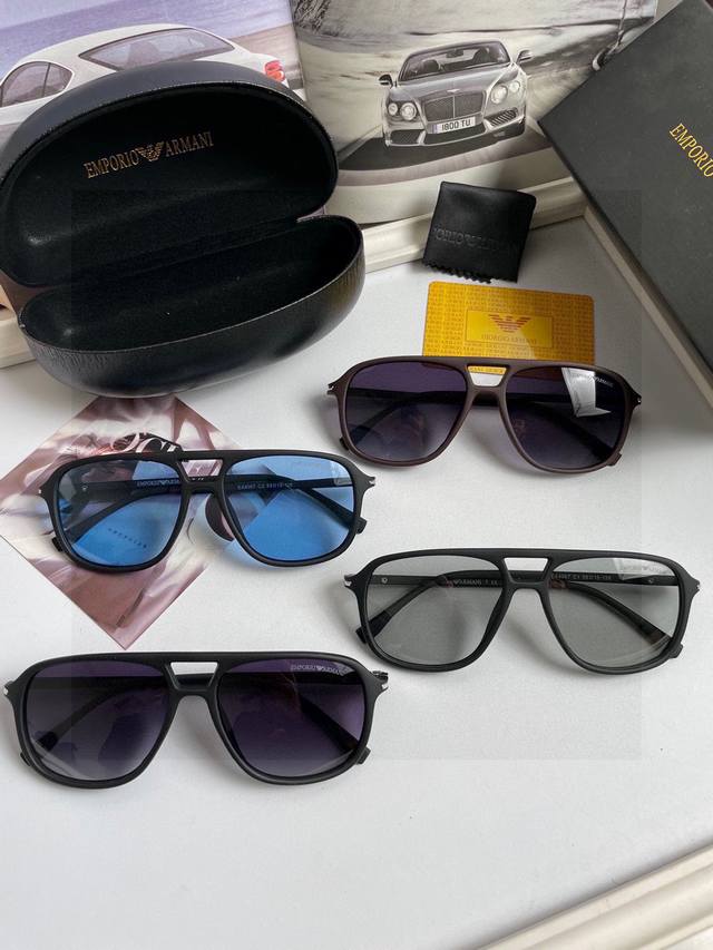 New Brand: Armani: Authentic Quality Men's And Women's Polarized Sunglasses. Mat