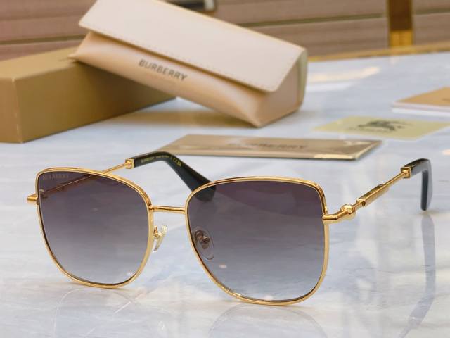 Burberr* Burberry New Optical Frames. Model: Be6019, Size: 57Mm 17-142
