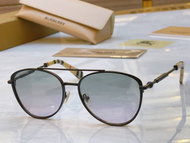 Burberr* Burberry New Optical Frames. Model: Be6021, Size: 58Mm 16-142