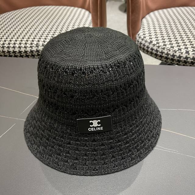 Celine Celebrity-Style Lace-Up Fisherman's Hat For Women, Spring/Summer Lightwei