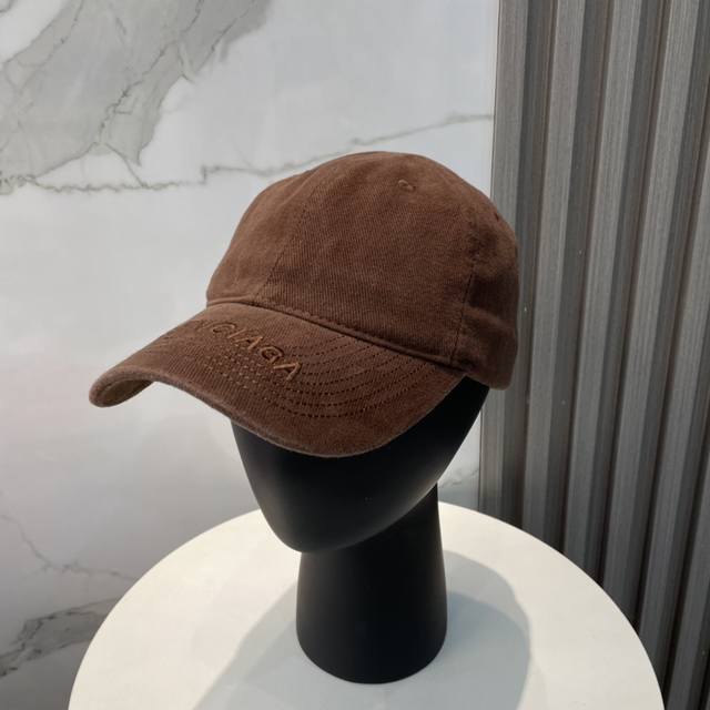 Balenciaga Embroidered Original Baseball Cap, Excellent Quality, Casual And Fash