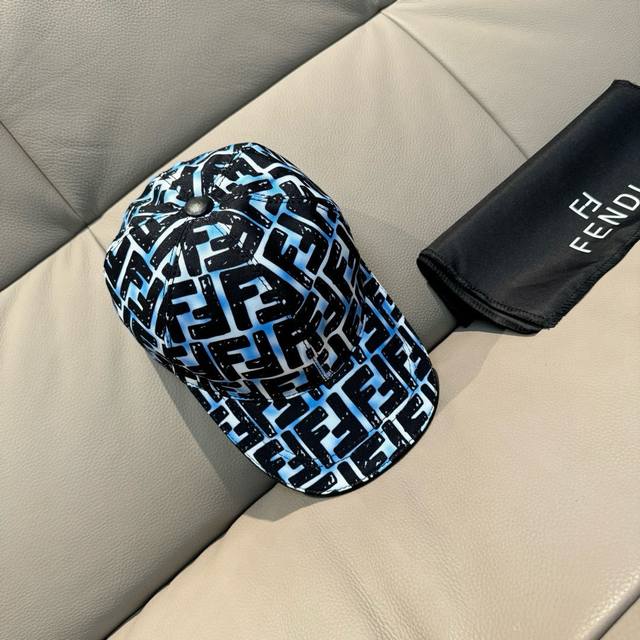Comes With A Box And Cloth Bag, Fendi New Original Baseball Cap, Double F Jacqua