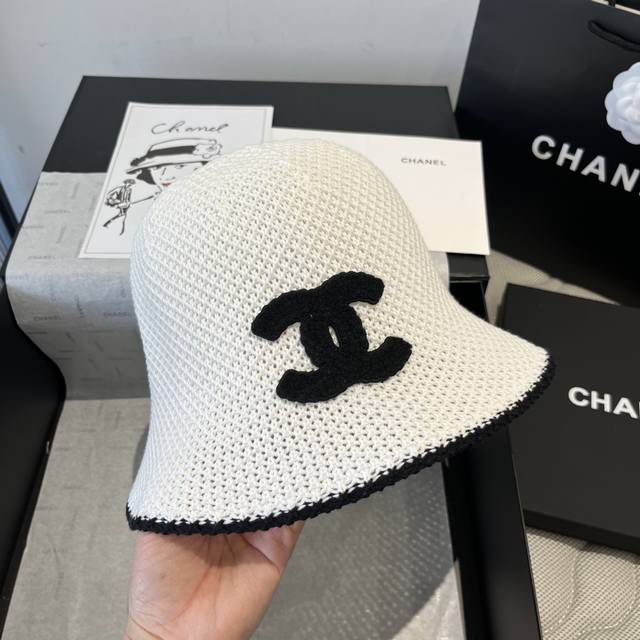 Chanel New Fisherman's Hat, Head Circumference 57Cm