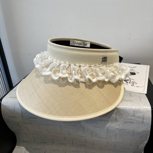 Dior Raffia Sun Hat,