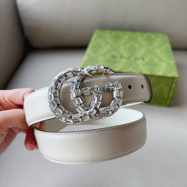 Gucci Belt Made From Gsupreme Pvc, Featuring The Brand's Iconic Double G Element