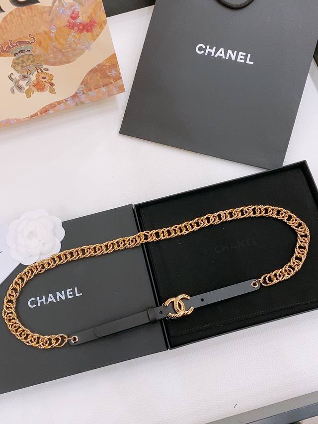 Chanel 25-Thread Waist Chain Pure Handcrafted Brass With Real Gold Plating, Twis