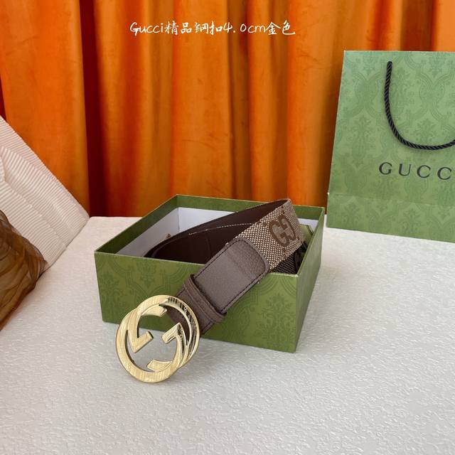 Gucci Classic Imported Original Factory Embossed Surface Paired With Original Le