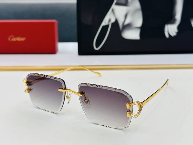 Original Cartie* Ka Jia Official Classic Model Sunglasses Ct0576S Size: 58Mm 19-