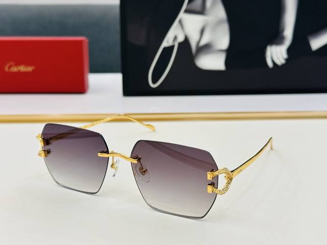 Original Cartie* Official Classic Model Sunglasses Ct0577S Size: 57Mm 19-140 Ele