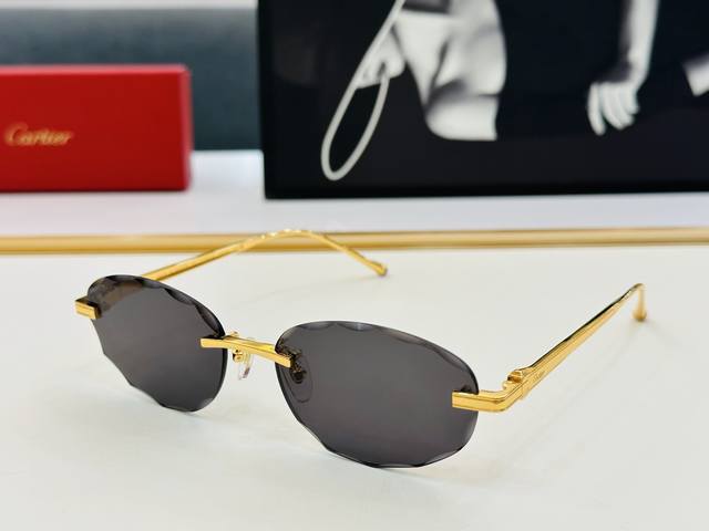 Original Cartie* Ka Jia Official Classic Sunglasses Ct0611S Size: 57Mm X 19-145M