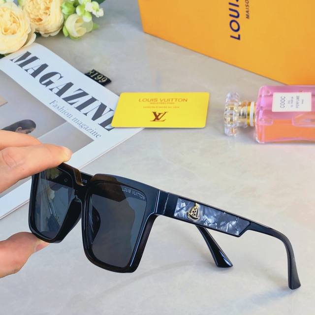Louis Vuitto*Luxury Sunglasses Classic Square Frame High-End Women's Sunglasses