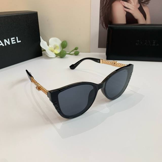 Chanel Chanel 2025 New Arrival Sunglasses European And American Fashion Square F