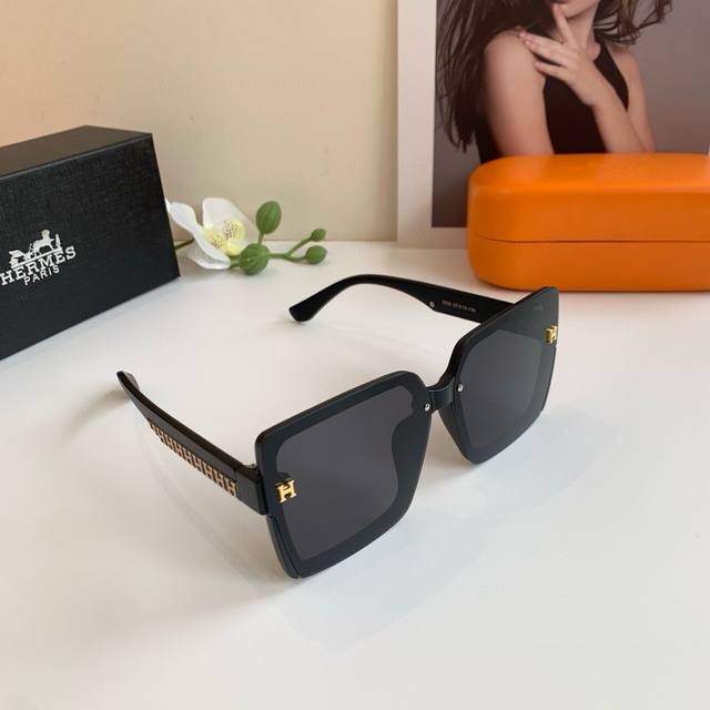 Hermes 2025 New-Style Sunglasses. Fashionable, Stylish, Comfortable, And Practic