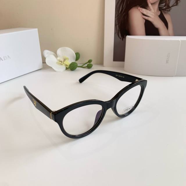 Prada New Cat-Eye Frame Blue Light Blocking Glasses Optical Lenses