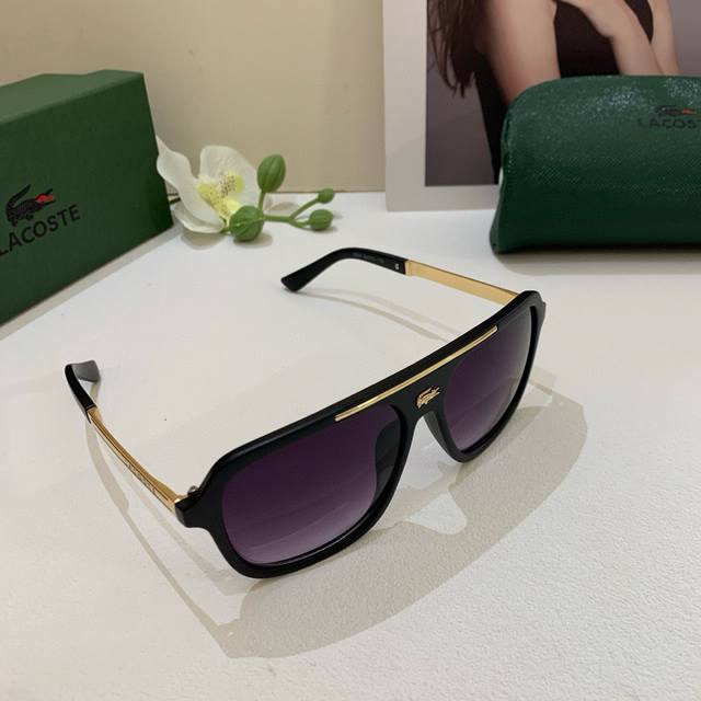 Lacoste Crocodile New Polarized Sunglasses For Men And Women Outdoor Sun Protect