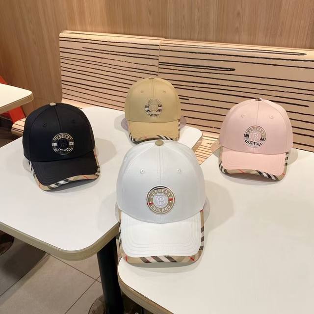 Burberry Spring New Baseball Cap, Simple And Fashionable, Unisex! High Quality,