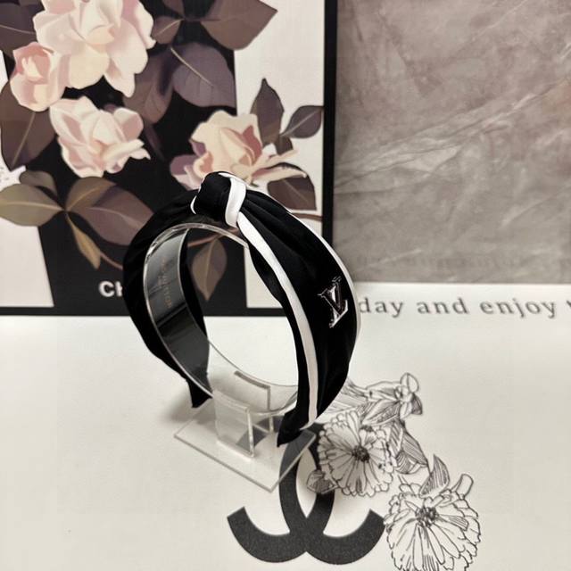 Special Edition With Counter Packaging Lv Louis Vuitton Latest Hairband Little F