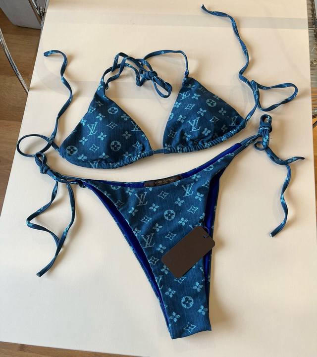Lv Louis Vuitton Bikini Top Looks Amazing! Available Simultaneously At All Major