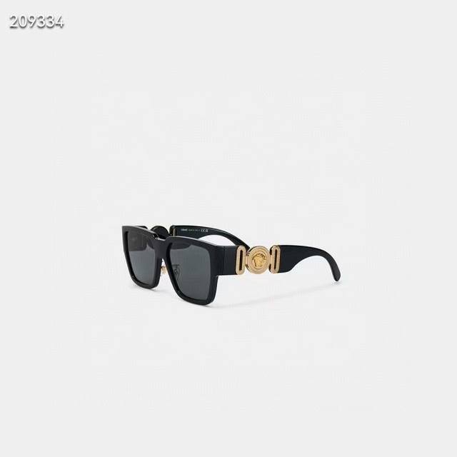 Versac* Versace Official New Model Miyavi Same Style Sunglasses Model: Ve4483 Ds