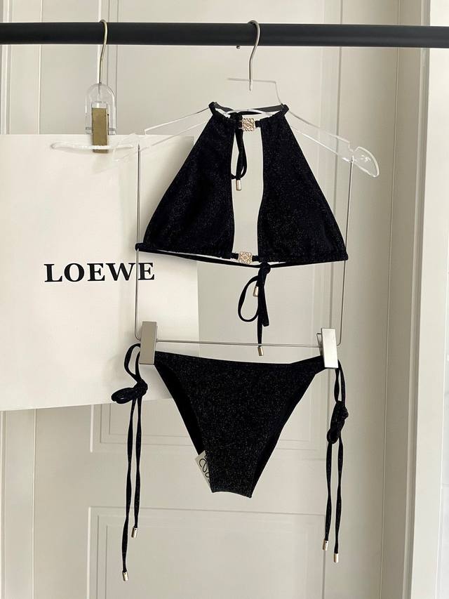 Loewe New Bikini Swimsuit Customized With Metal Accessories Suitable For Various