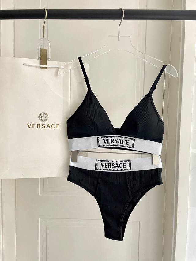 Versace Two-Piece Bikini Suitable For Various Occasions: Beach, Swimming Pool, H