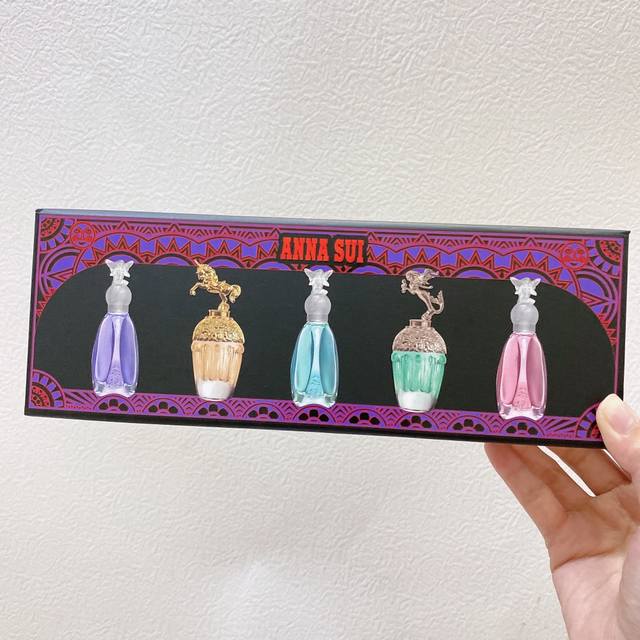 Counter Quality Anna Sui Q-Version Perfume Sample Set Of Five Now Available! Ann