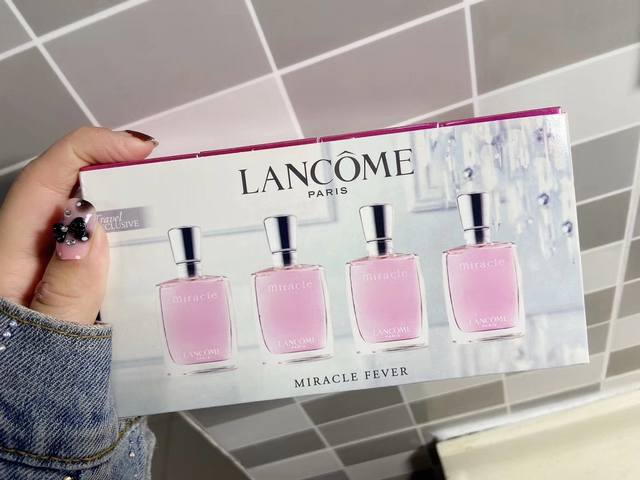 Department Store Quality Lanc Me True Love Miracle Perfume Sample Set 5Ml! No Sp