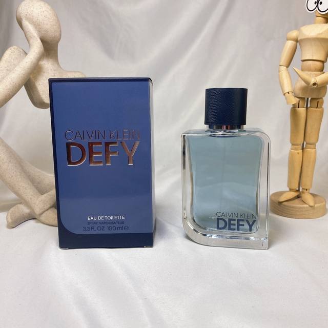 Department Store Quality Ck Defy Calvin Klein Bold Men's Perfume 100Ml Fresh Woo