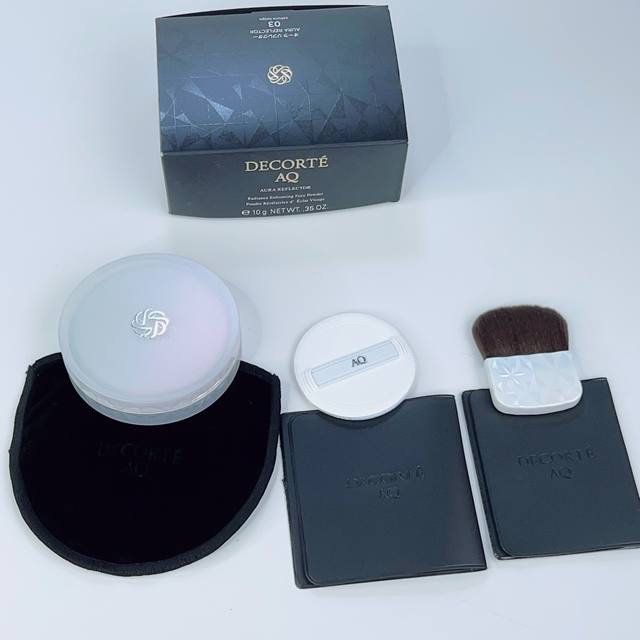 High-End Quality Deco Aq6 Color Powder Compact 10G! Shades: 1#, 2#, 3#. Comes Wi
