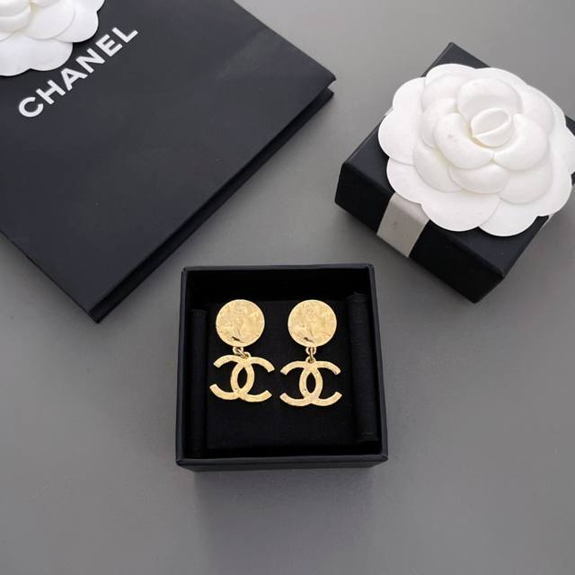 Our Product: Chanel Concave Round C Earring Z 5500, The Latest 2024 Early Spring