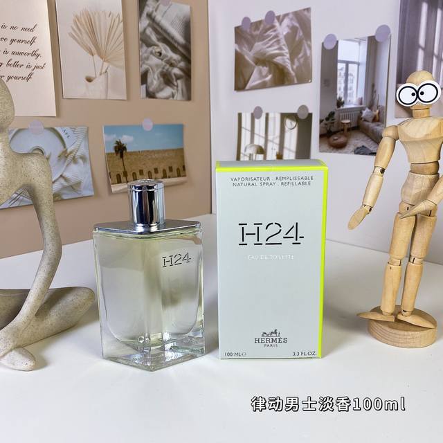 Premium Quality Hermes H24 Eau De Toilette 100Ml Hermes H24, Brand: Hermes Perfu