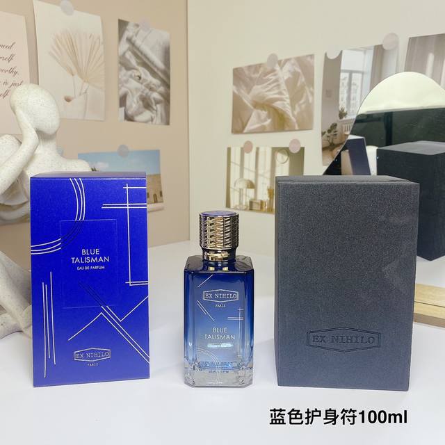 Premium Quality Ex Nihilo Blue Talisman 100Ml Top Notes: Bergamot, Pear, Ginger,
