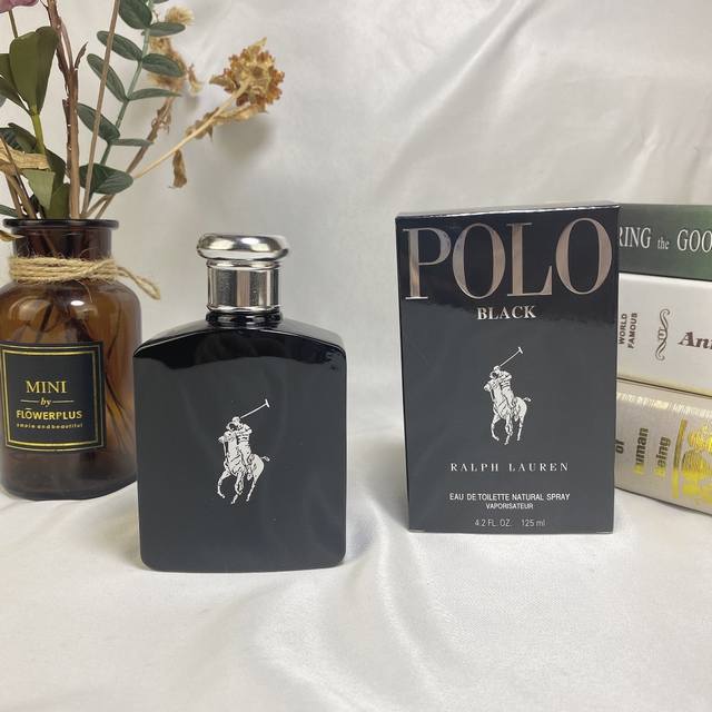 Department Store Quality Ralph Lauren Polo Black Men's Eau De Toilette 125Ml Exc