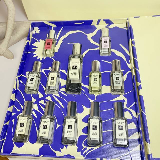 Department Store Quality Jomalone Zuma Long Limited Edition Blue Flower 12-Piece