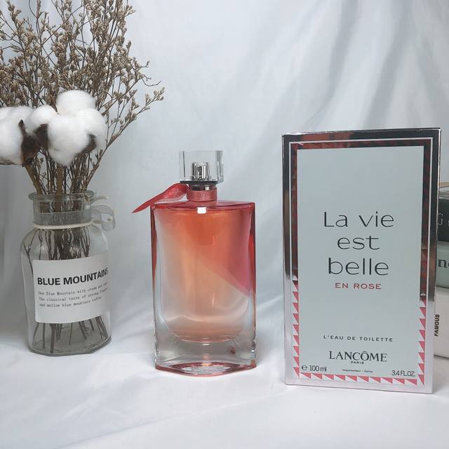Department Store Quality Lanc Me La Vie Est Belle Rose Perfume The Pink Bottle P