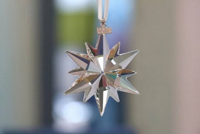 National Day Travel Swarovski Commemorative Snowflake Crystal Car Pendant This S