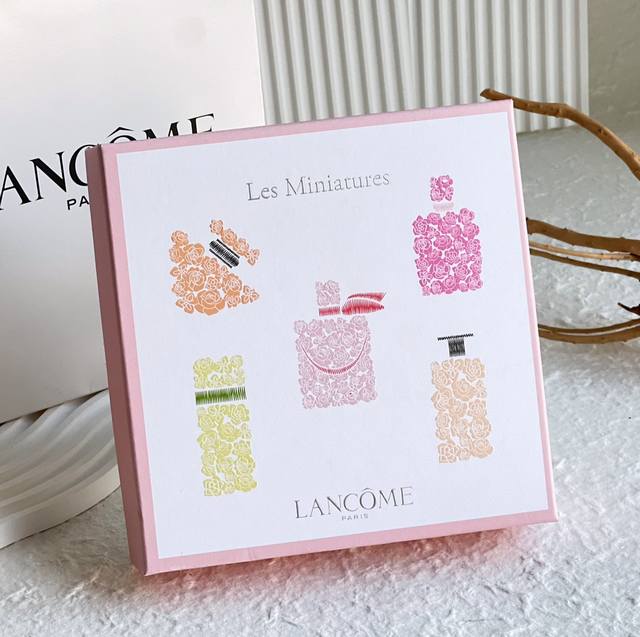 Department Store Quality Lanc Me Perfume Sample Set Of Five! Scents: Beautiful L