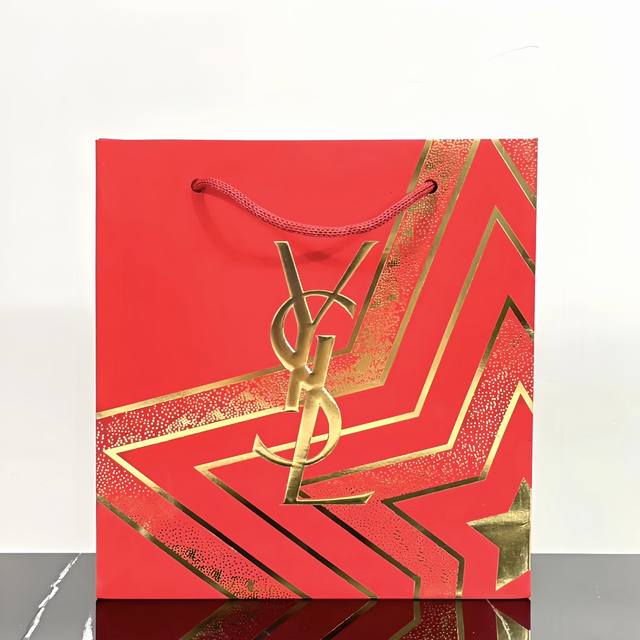 Department Store Quality Saint Laurent Red Stripe Perfume Two-Piece Set New Year