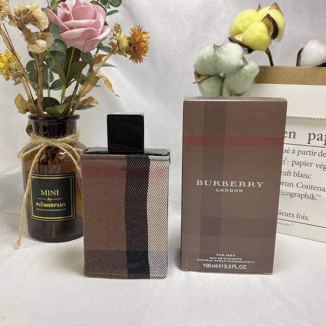 Department Store Quality Burberry London Men's Eau De Toilette Classic Tobacco 1