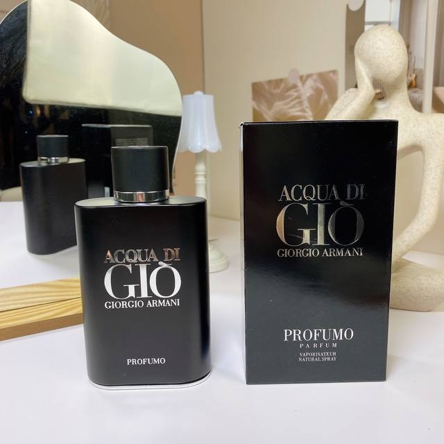 Department Store Quality Armani Black Passion Men's Perfume Essence Edition 125M