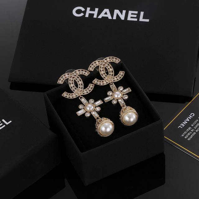 Chanel Light Gold Earrings: Stay On Trend With These Early Spring Earrings. Whet