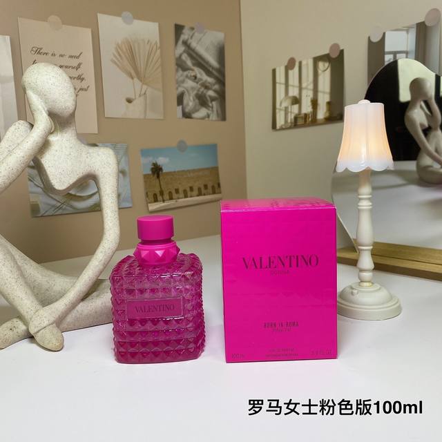 Premium Quality Valentino Roma Women's Pink Edition 100Ml Valentino Donna Born I