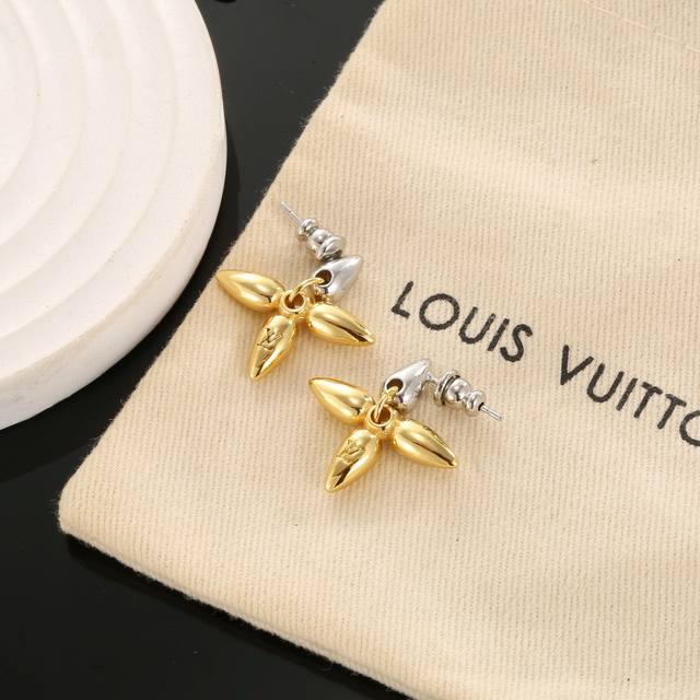Louis Vuitton Classic Earrings, Authentic Grade, Minimalist And Timeless, Exudes