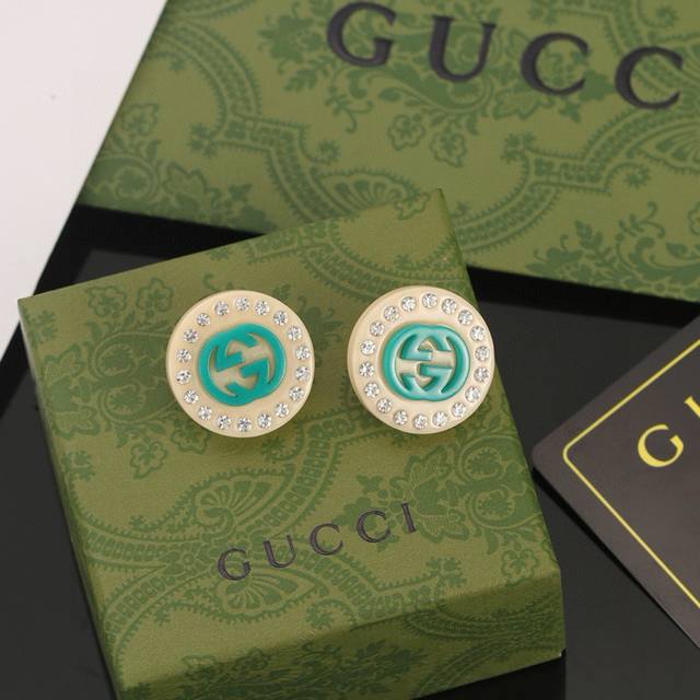Gucci Double G Gucci Earrings As The Brand's Iconic Element, The Brand's Initial